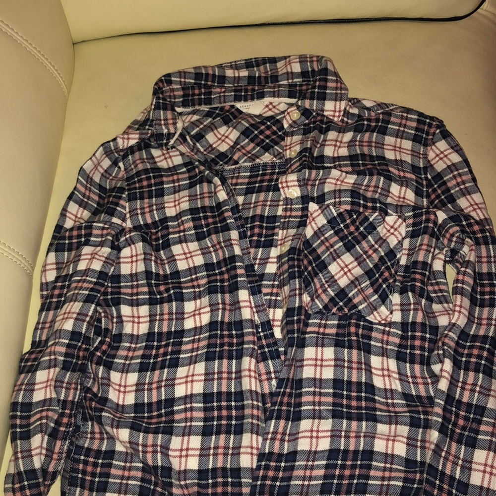 Thin flannel.